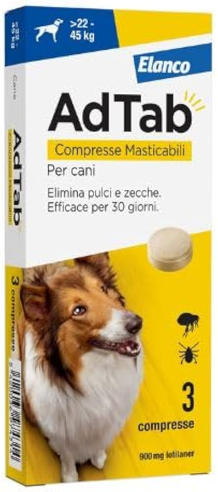 ADTAB*3CPR 900MG CANI 22-45KG - Speedyfarma.it