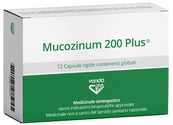 VANDA MUCOZINUM 200 PLUS 12 CAPSULE - Speedyfarma.it