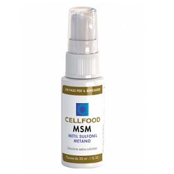 CELLFOOD MSM METIL SULFONIL METANO SOLUZIONE SALINA COLLOIDALE 30 ML - Speedyfarma.it