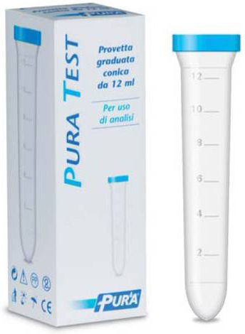 PROVETTA PER URINE PURA TEST GRADUATA CONICA 12 ML - Speedyfarma.it