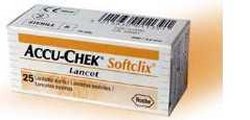 LANCETTE PUNGIDITO ACCU-CHEK SOFTCLIX 25 PEZZI - Speedyfarma.it