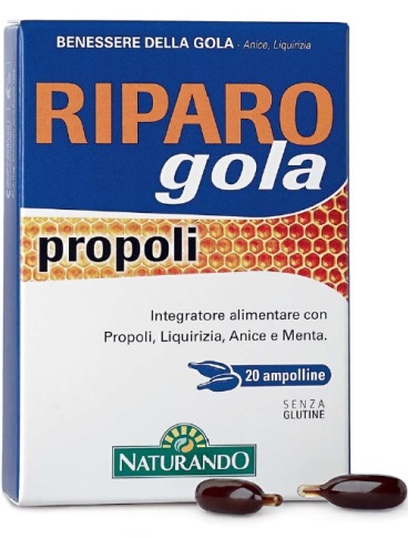 RIPARO GOLA PROPOLI 20 AMPOLLE BEVIBILI - Speedyfarma.it