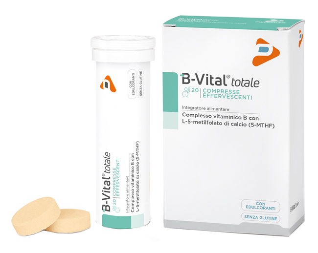 B-VITAL TOTALE ARANCIA 2 TUBI 10 COMPRESSE EFFERVESCENTI - Speedyfarma.it