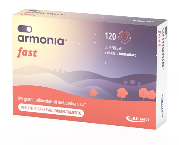 ARMONIA FAST 1 MG MELATONINA 120 COMPRESSE - Speedyfarma.it