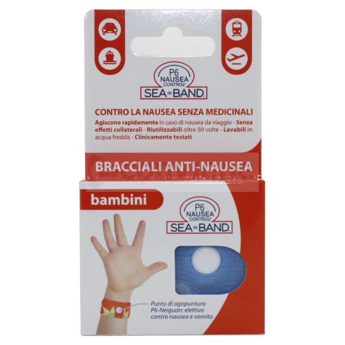 BRACCIALE ANTI NAUSEA PER BAMBINI P6 NAUSEA CONTROL 2 PEZZI - Speedyfarma.it