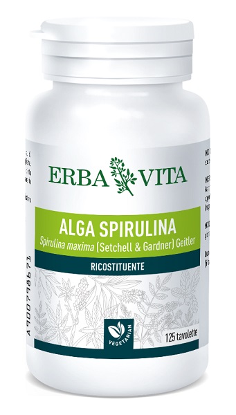 ALGA SPIRULINA 125 TAVOLETTE 400 MG - Speedyfarma.it