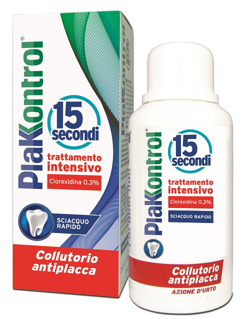 PLAKKONTROL 15 SECONDI COLLUTORIO 250 ML - Speedyfarma.it