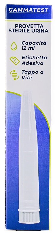 PROVETTA STERILE PER URINA 12ML GAMMADIS - Speedyfarma.it
