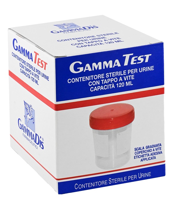 CONTENITORE STERILE PER LA RACCOLTA URINA 120 ML GAMMADIS - Speedyfarma.it