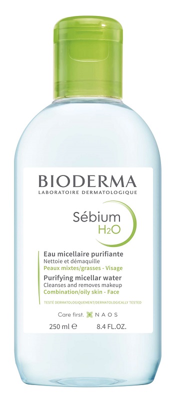 SEBIUM H2O ACQUA MICELLARE DETERGENTE PURIFICANTE 250 ML - Speedyfarma.it