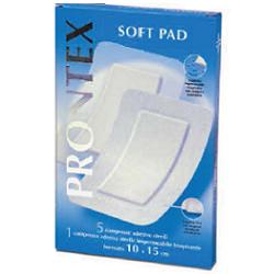 GARZA COMPRESSA PRONTEX SOFT PAD AUTOADESIVA 10X15CM 6 PEZZI - Speedyfarma.it