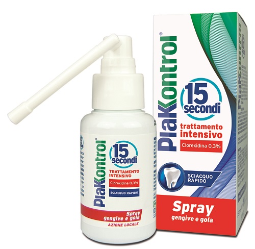 PLAKKONTROL 15 SECONDI COLLUTORIO SPRAY 50 ML - Speedyfarma.it