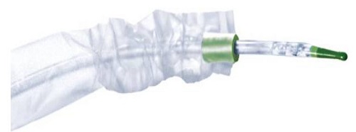 CATETERE VESCICALE IN PVC MONOUSO PER CATETERISMO INTERMITTENTE MOBILE LUBRIFICATO IN GEL CON CAPSULA DI GEL INTEGRATA LUNGHEZZA 40 CM PUNTA TIEMANN CH14 - Speedyfarma.it