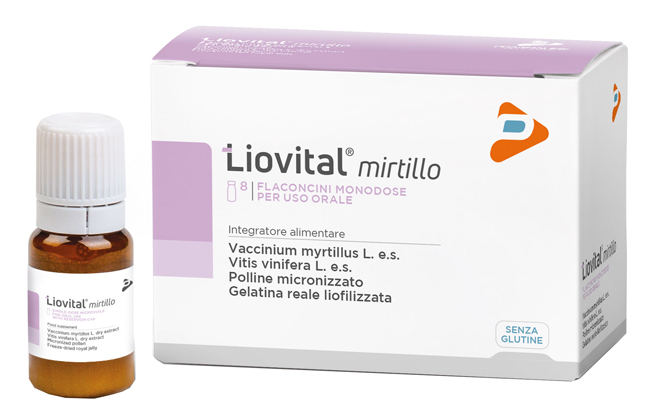LIOVITAL MIRTILLO 8 FLACONCINI 10 ML - Speedyfarma.it