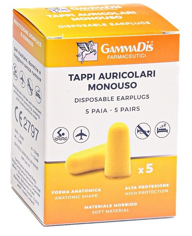 TAPPO AURICOLARE EAR GOMMAPIUMA 10 PEZZI - Speedyfarma.it