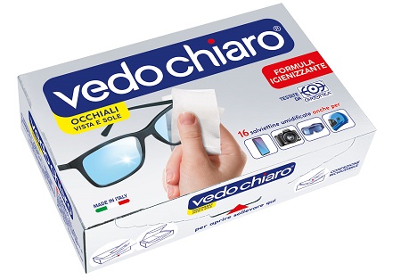 VEDOCHIARO OCCHIALI 16 SALVIETTE UMIDIFICATE - Speedyfarma.it