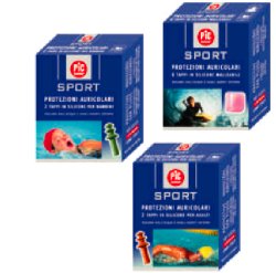 TAPPO AURICOLARE IN SILICONE PIC SPORT 6 PEZZI - Speedyfarma.it