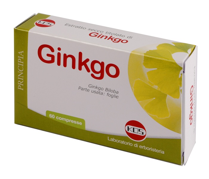 GINKGO BILOBA ESTRATTO SECCO 60 COMPRESSE - Speedyfarma.it