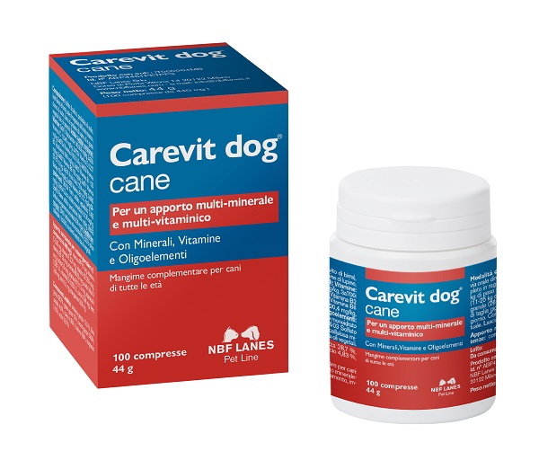 CAREVIT DOG FLACONE 100 COMPRESSE APPETIBILI - Speedyfarma.it