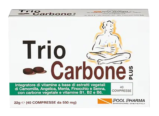 TRIOCARBONE PLUS 40 COMPRESSE - Speedyfarma.it