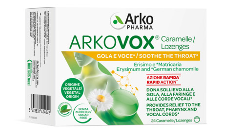 ARKOVOX MENTA/EUCALIPTO 24 CARAMELLE - Speedyfarma.it