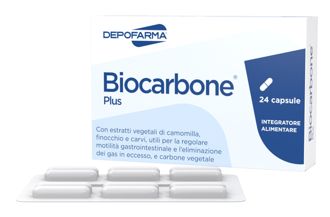 BIOCARBONE PLUS 24 CAPSULE - Speedyfarma.it