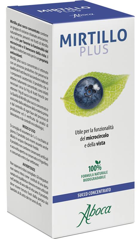 MIRTILLO PLUS SUCCO CONCENTRATO 100 ML - Speedyfarma.it