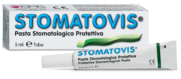 PASTA STOMATOLOGICA PROTETTIVA STOMATOVIS STOMATITI AFTOSE 5 ML - Speedyfarma.it