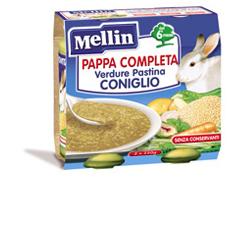 MELLIN PAPPA COMPLETA CONIGLIO 250 G 2 PEZZI - Speedyfarma.it