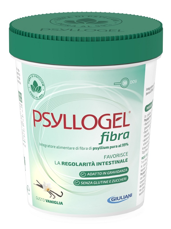 PSYLLOGEL FIBRA VANIGLIA VASO 170 G - Speedyfarma.it
