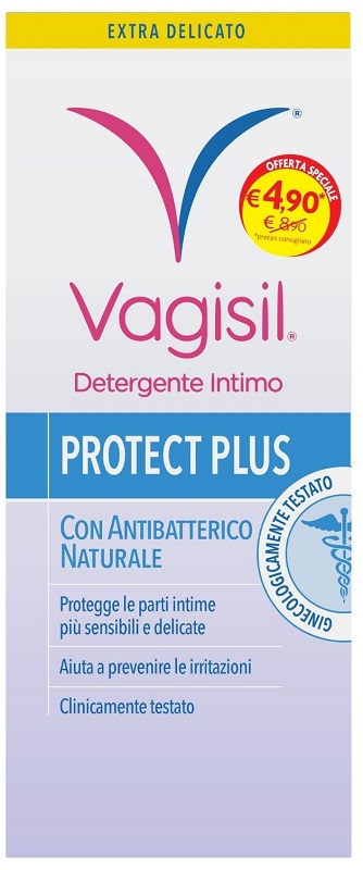 VAGISIL DETERGENTE INTIMO PROTECT PLUS 250 ML - Speedyfarma.it