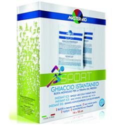 GHIACCIO ISTANTANEO MASTER-AID SPORT PER TERAPIA DEL FREDDO 2 PEZZI - Speedyfarma.it