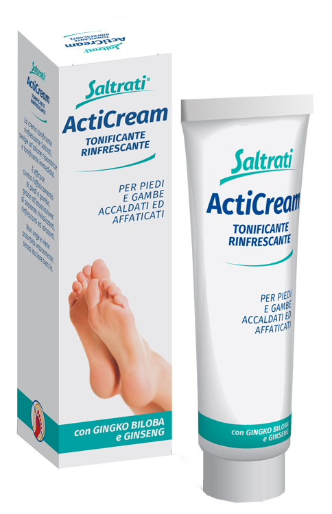 SALTRATI ACTICREAM TONIFICANTE RINFRESCANTE PER PIEDI E GAMBE 100 ML - Speedyfarma.it