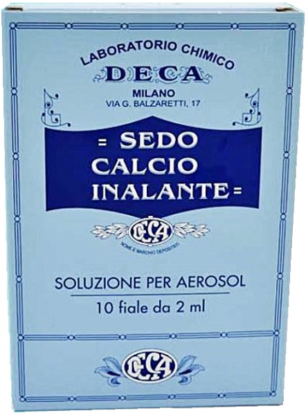 SEDO CALCIO INALANTE SOLUZIONE AEROSOL 10 FIALE 2 ML - Speedyfarma.it
