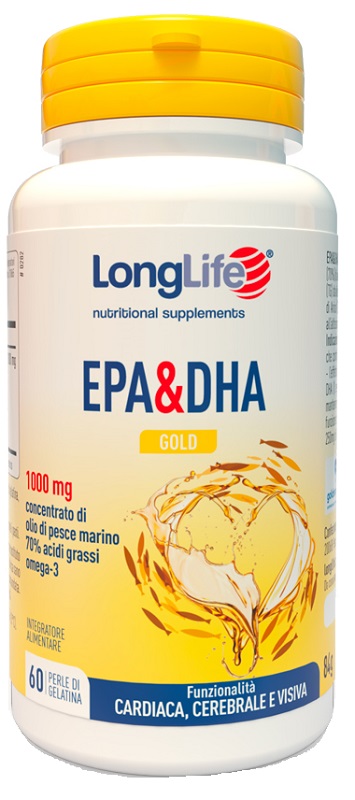 LONGLIFE EPA DHA GOLD 60 PERLE - Speedyfarma.it