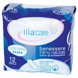 ILLA CARE ASSORBENTE NOTTE EXTRA 12 PEZZI - Speedyfarma.it