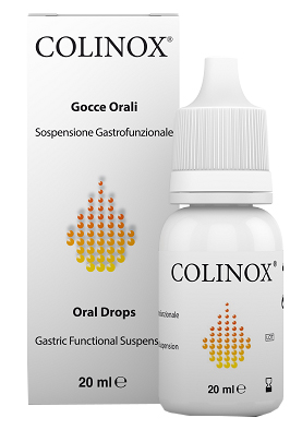 COLINOX SOSPENSIONE GASTROFUNZIONALE GOCCE OROSOLUBILI TRATTAMENTO METEORISMO AEROFAGIA COLICHE GASSOSE 20 ML - Speedyfarma.it