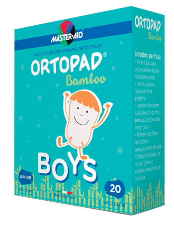 CEROTTO OCULARE PER ORTOTTICA ORTOPAD BOYS M 5,4X7,6 20 PEZZI - Speedyfarma.it