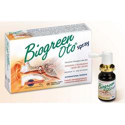 SOLUZIONE OTOLOGICA BIOGREEN OTO SPRAY RIMOZIONE E DISSOLUZIONE CERUME 13 ML - Speedyfarma.it