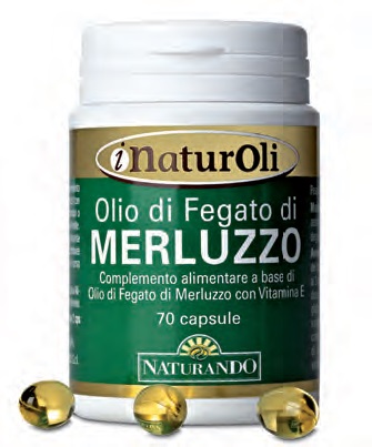 I NATUROLI OLIO DI FEGATO DI MERLUZZO 70 CAPSULE - Speedyfarma.it