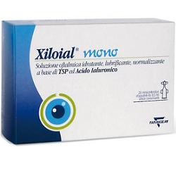 SOLUZIONE OFTALMICA IDRATANTE LUBRIFICANTE XILOIAL 20 MONODOSE DA 0,5ML - Speedyfarma.it