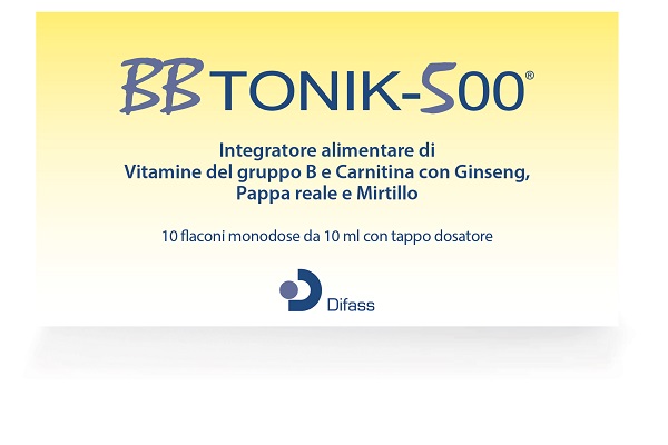 BBTONIK 500 10 FLACONCINI 10 ML - Speedyfarma.it