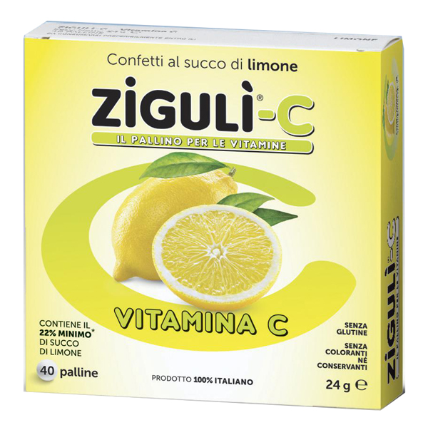 ZIGULI C LIMONE 40 CONFETTI 24 G - Speedyfarma.it