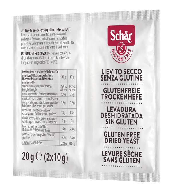 SCHAR LIEVITO SECCO 2 BUSTINE DA 10 G - Speedyfarma.it