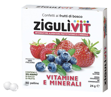 ZIGULI VIT FRUTTIBOSCO 40 CONFETTI - Speedyfarma.it