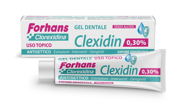 FORHANS CLEXIDIN COLLUTORIO IN GEL ALLA CLOREXIDINA 0,30% 30 - Speedyfarma.it