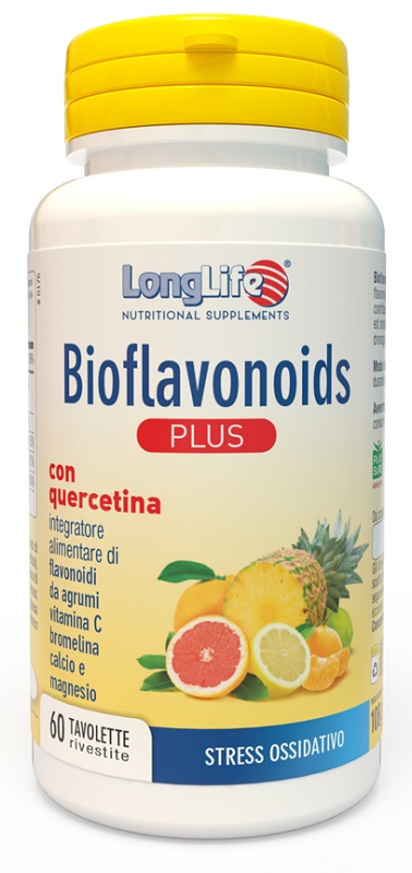 LONGLIFE BIOFLAVONOIDS PLUS 60 TAVOLETTE - Speedyfarma.it