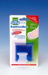 RADDRIZZA ALLUCE IN GEL DI SILICONE BIANCO SEMITRASPARENTE SAGOMATA PER PROTEGGERE E RIALLINEARE L'ALLUCE EVITANDO LO SFREGAMENTO FRA IL PRIMO E IL SECONDO DITO IGIENEPIEDE 1 PEZZO - Speedyfarma.it
