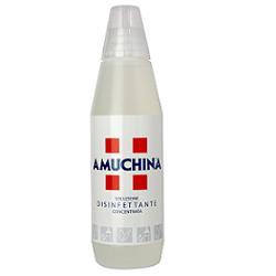 DISINFETTANTE IGIENIZZANTE A BASE DI IPOCLORITO DI SODIO ANTIMICROBICO AD AMPIO SPETTRO D'AZIONE AMUCHINA LIQUIDA 100% 1000 ML - Speedyfarma.it