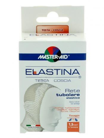 RETE TUBOLARE ELASTICA IPOALLERGENICA MASTER-AID ELASTINA TESTA/COSCIA 1,5 MT IN TENSIONE CALIBRO 6 CM - Speedyfarma.it